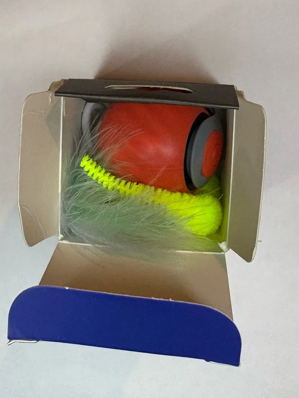 petgravity Speedy Sprint Ball Cat Toy - Blue